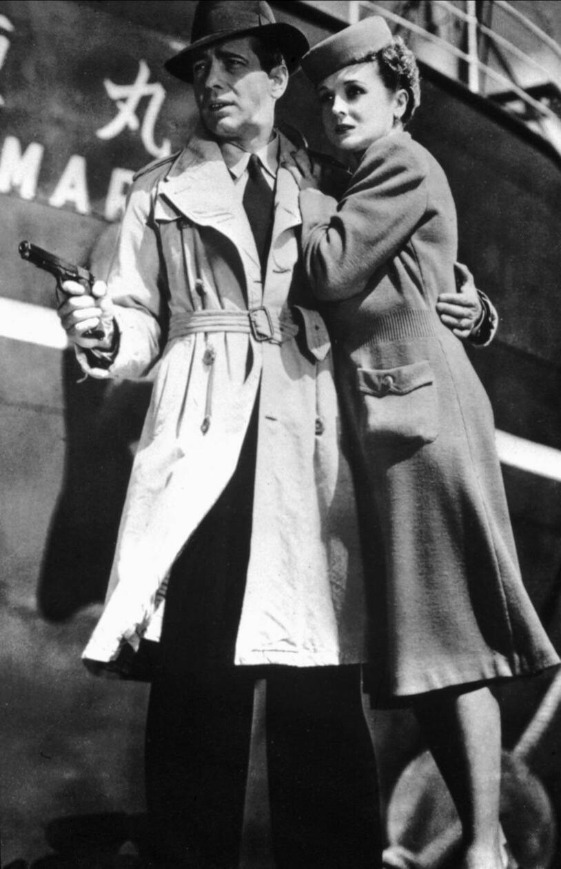 Humphrey Bogart & Mary Astor Characters: Sam Spade