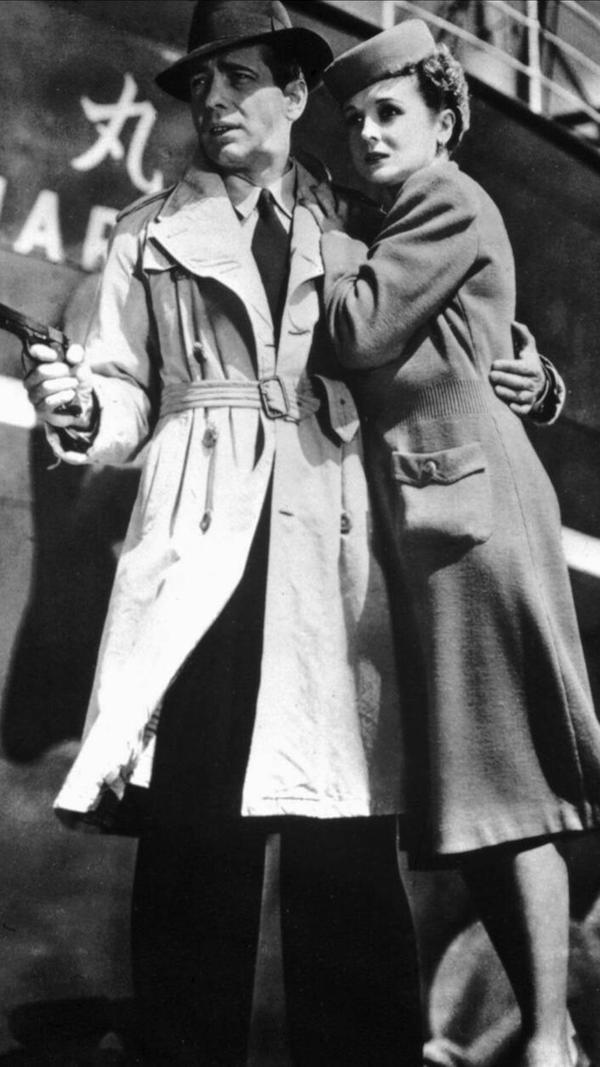 Humphrey Bogart & Mary Astor Characters: Sam Spade