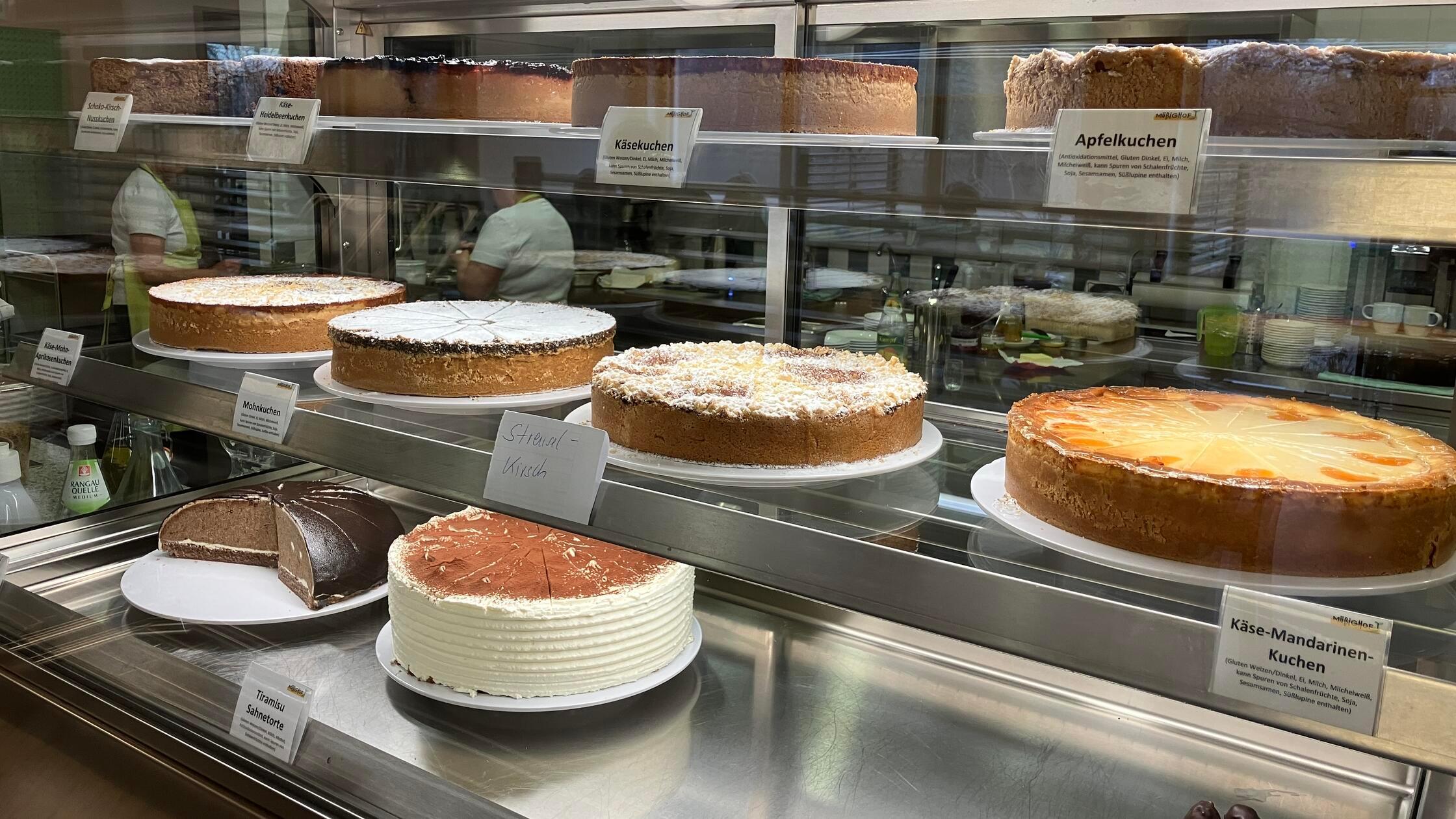 Kaffee Torten Absberg Müßighof-Bistro Café