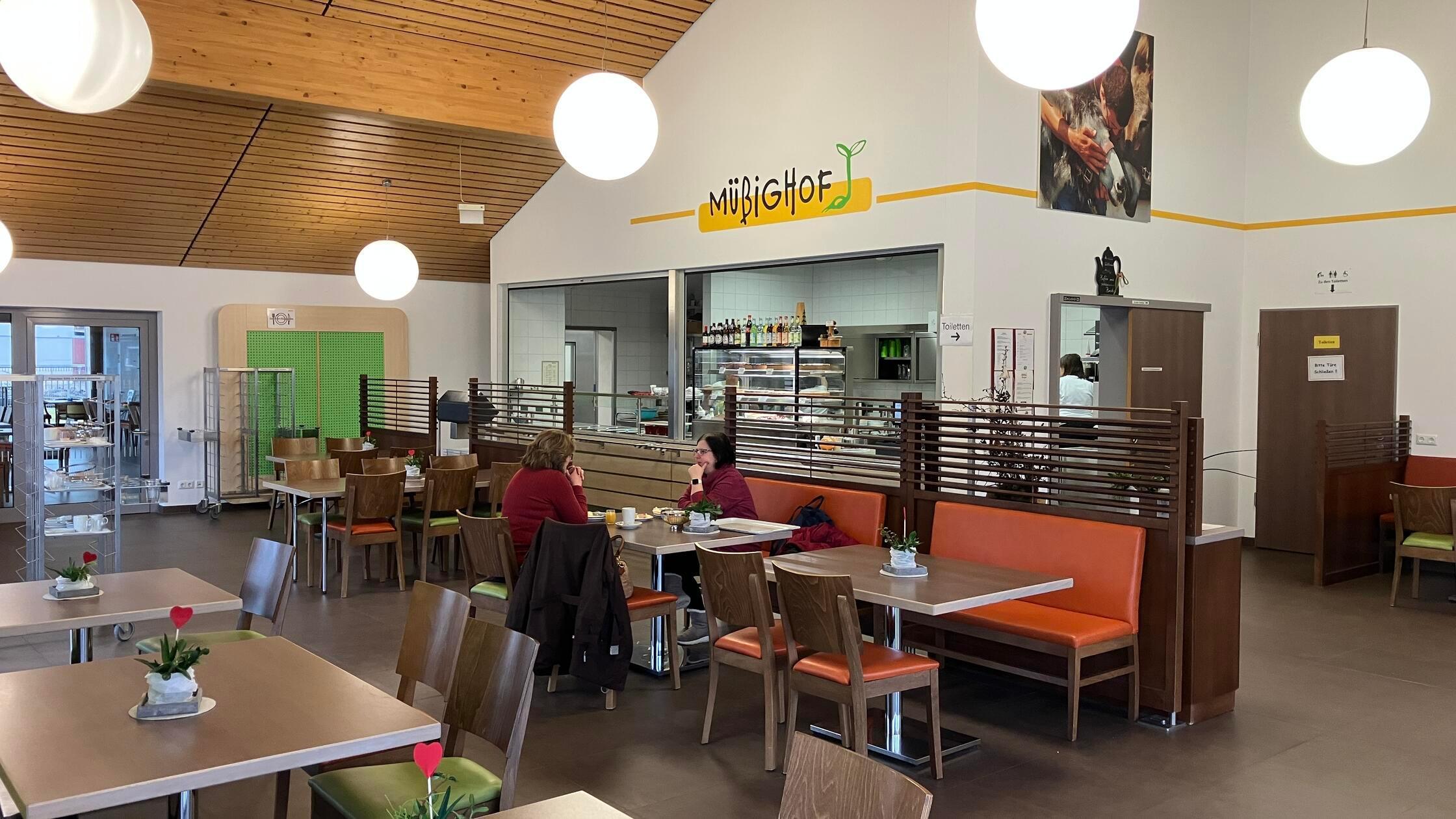 Bistro Müßighof Absberg Innenraum