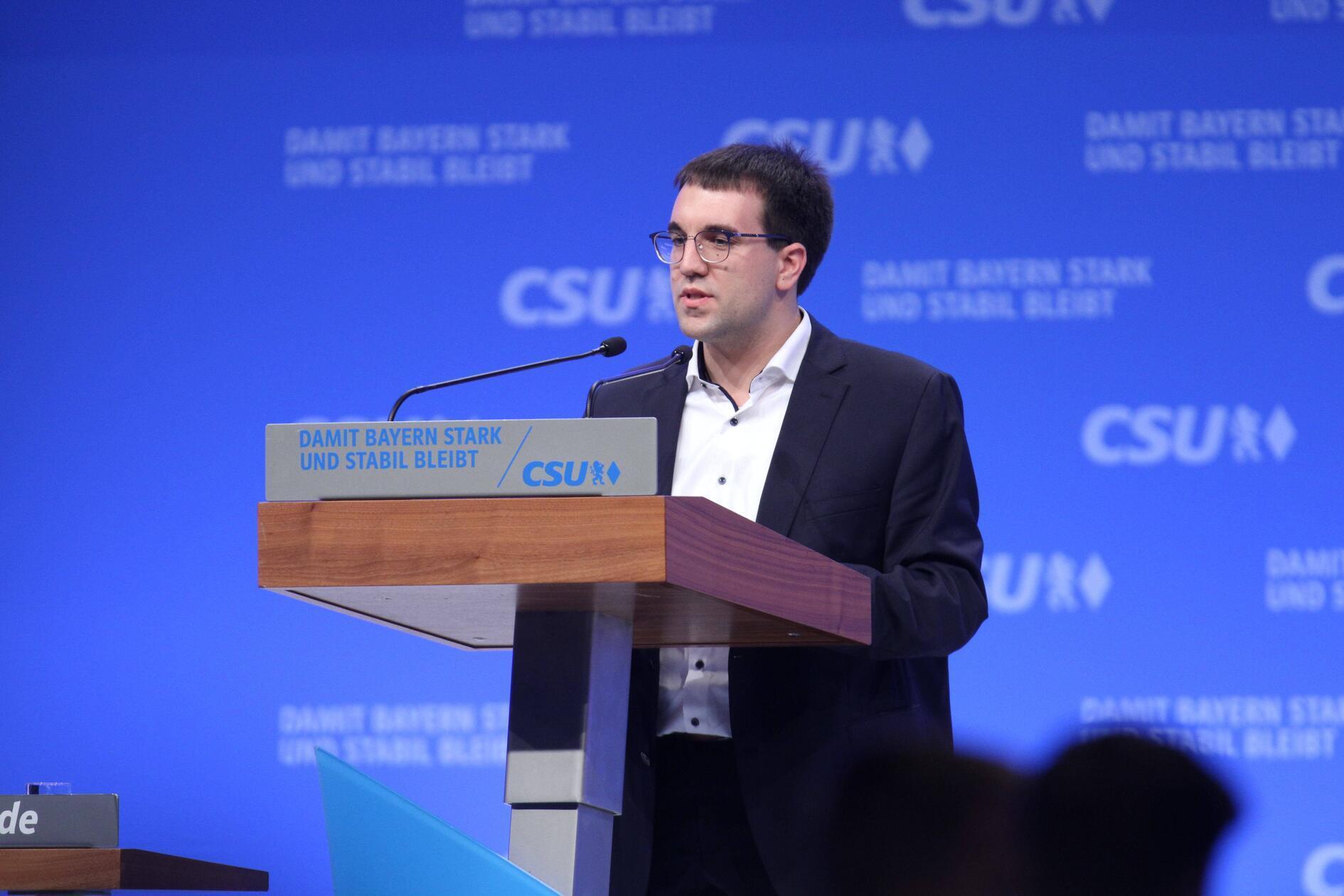 Konrad Körner (CSU) übernimmt das erste Mal ein Bundestagsmandat. Im Wahlkreis Erlangen wählten ihn 35,9 Prozent.