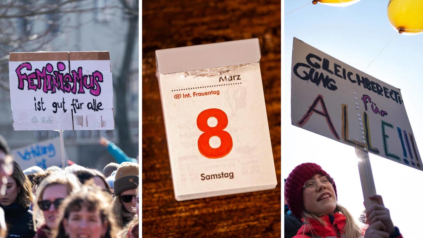 Am "Weltfrauentag" werden rund um den Globus wieder Menschen auf die Straße gehen - auch in Nürnberg. Am "Weltfrauentag" werden rund um den Globus wieder Menschen auf die Straße gehen - auch in Nürnberg.