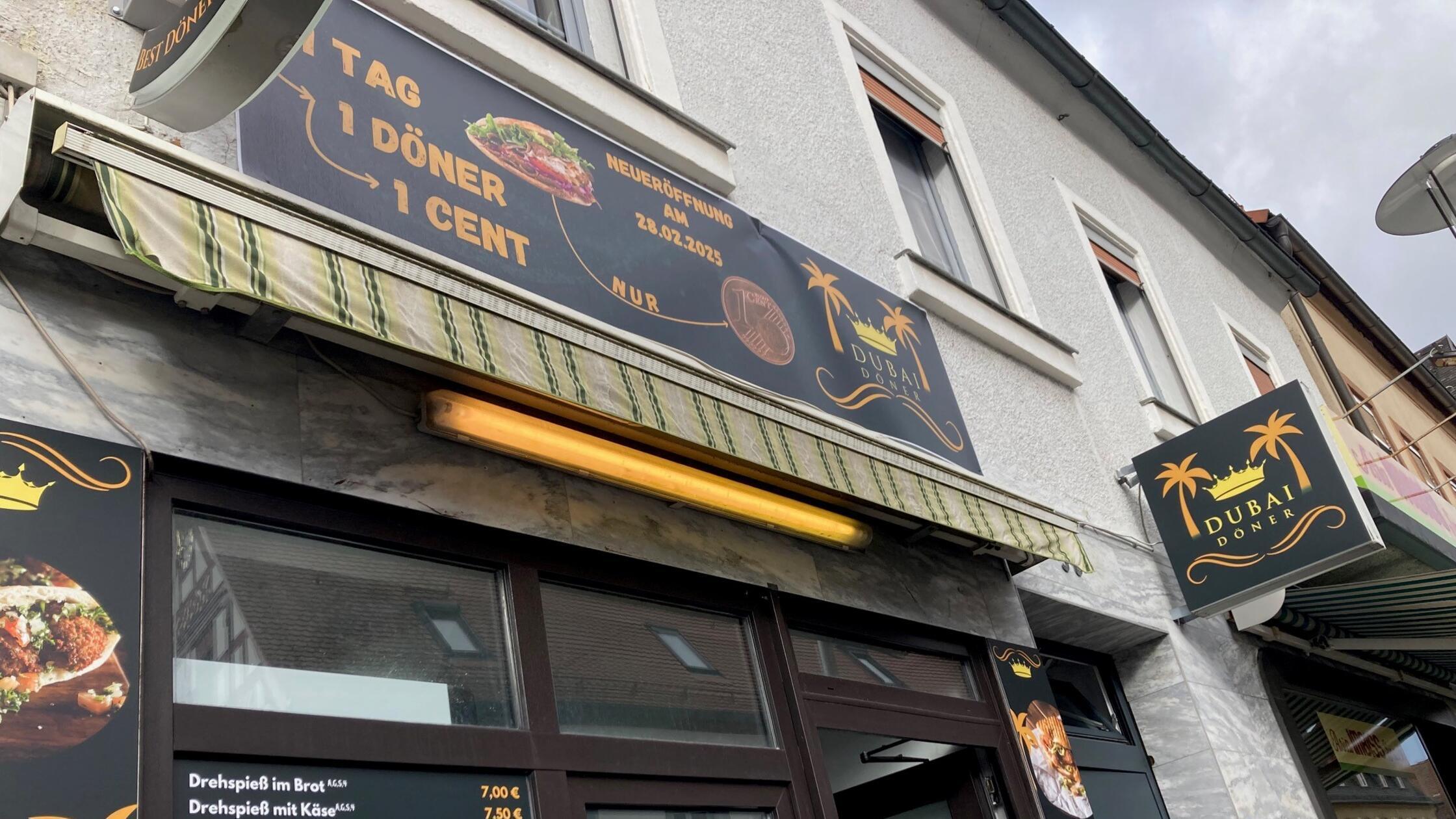 Döner für einen Cent in Pegnitz: Eröffnungstag bei Dubai-Döner in der ...