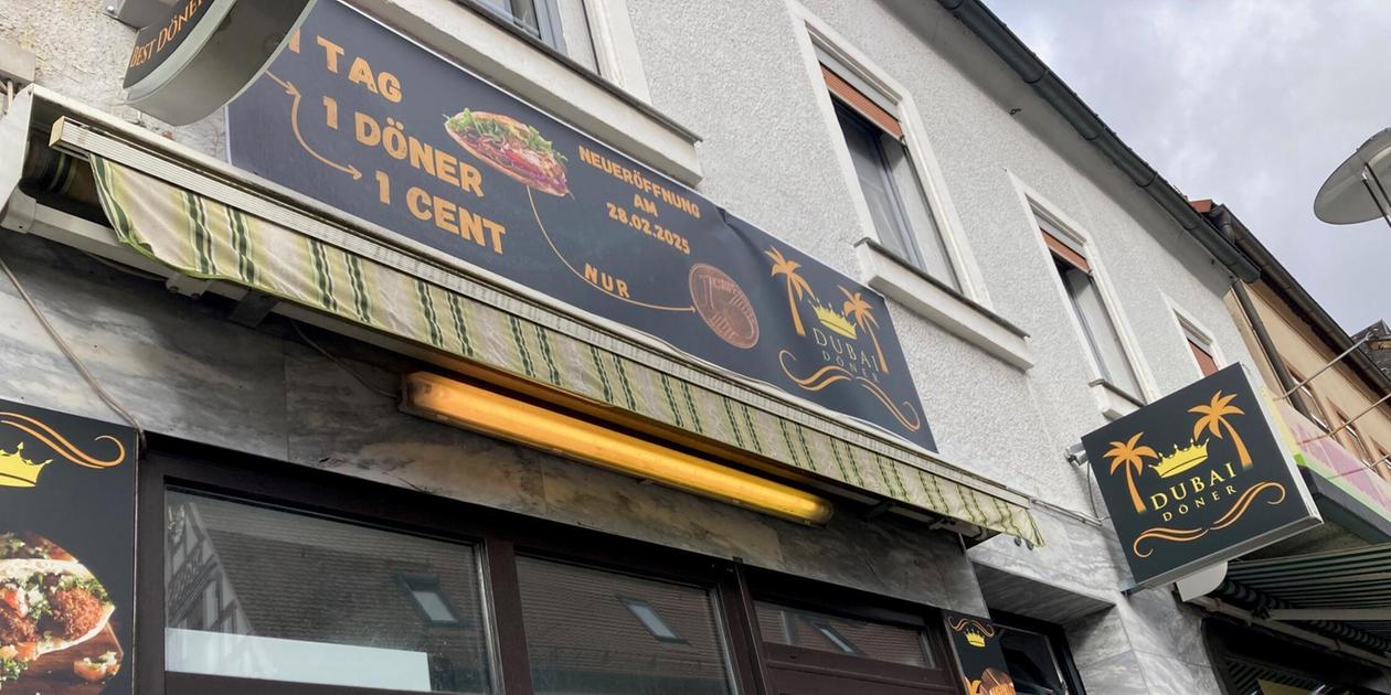 Döner für einen Cent in Pegnitz: Eröffnungstag bei Dubai-Döner in der ...