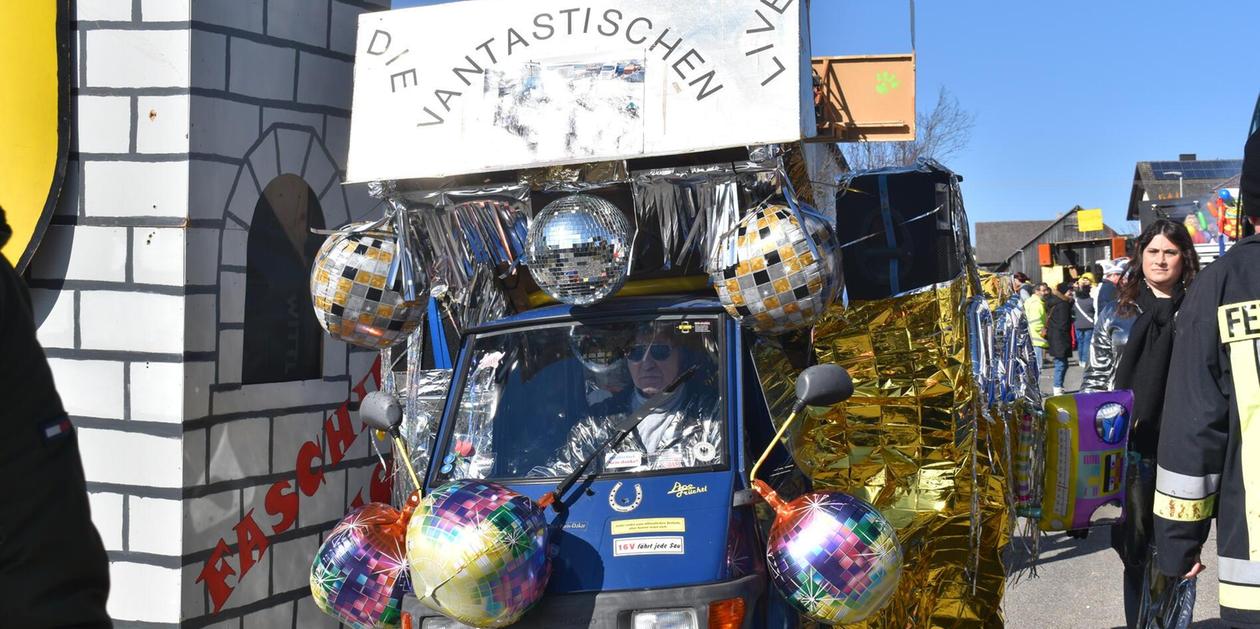 Der Faschingszug 2025 in Schnufenhofen war wieder die Schau