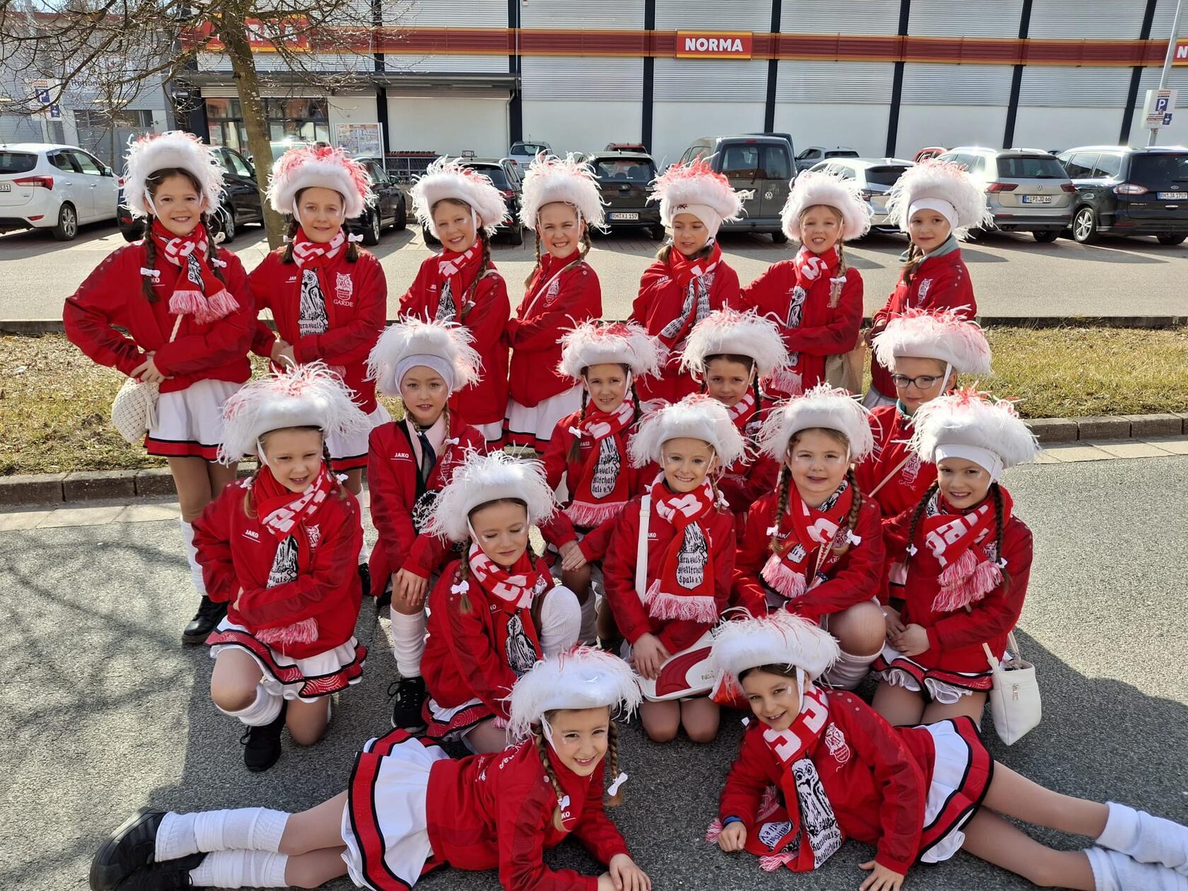 Die Stimmung ist gut - in Spalt sind die Narren los.