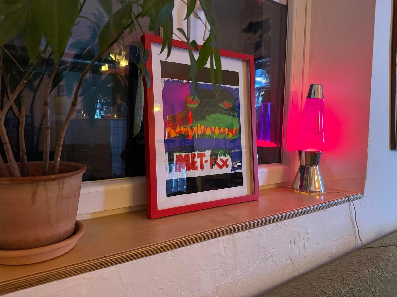 Der Musiker und Koch "Action Bronson" ist eine Inspiration für die Gastronomen. Außerdem läuft seine Musik im "KBH". Hier sieht am eines seiner Cover-Artworks.