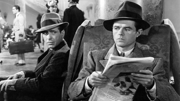 Humphrey Bogart & Elisha Cook Jr. Characters: Sam