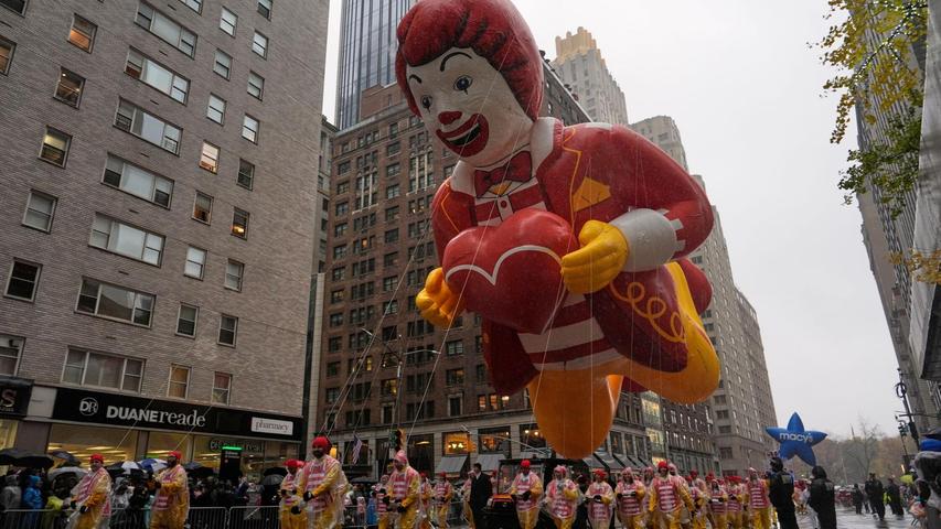 Der Namensgeber: Ronald McDonald, hier als Ballon während der Macy's Thanksgiving Day Parade in New York. Der Namensgeber: Ronald McDonald, hier als Ballon während der Macy's Thanksgiving Day Parade in New York.