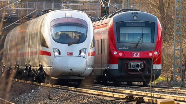 Schienenverkehr in Bayern, Fürth, 07.03.2026 Zugbe