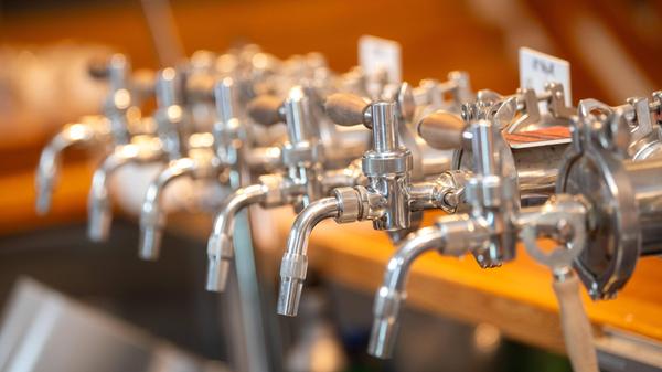 The friendly brewery Malesov pictured on March 13,