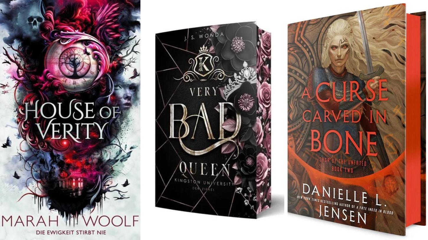 Gleich drei Fantasy-Romane haben es in dieser Woche neu auf die ersten Plätze der Bestsellerlisten geschafft. Gleich drei Fantasy-Romane haben es in dieser Woche neu auf die ersten Plätze der Bestsellerlisten geschafft.