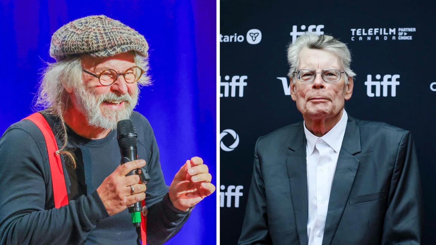 Sie sind die Gewinner der Woche auf den Bestsellerlisten: Klaus-Peter Wolf (links) und Stephen King. Sie sind die Gewinner der Woche auf den Bestsellerlisten: Klaus-Peter Wolf (links) und Stephen King.