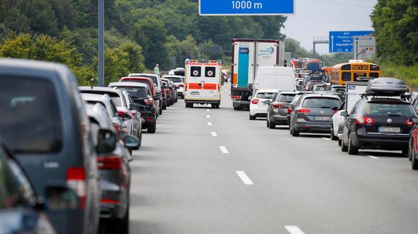 News Bilder des Tages Aschaffenburg, A3, 24.07.202