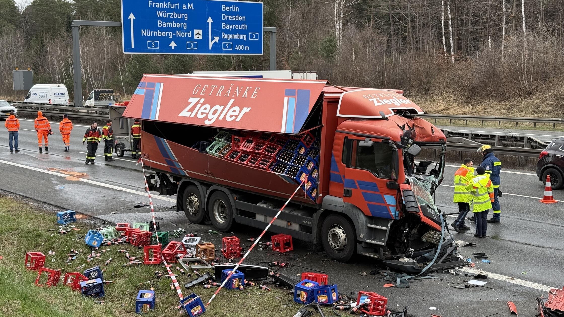 unfall a9 richtung münchen heute