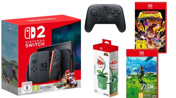 Nintendo Switch 2 kaufen Zubehoer Spiele Mario