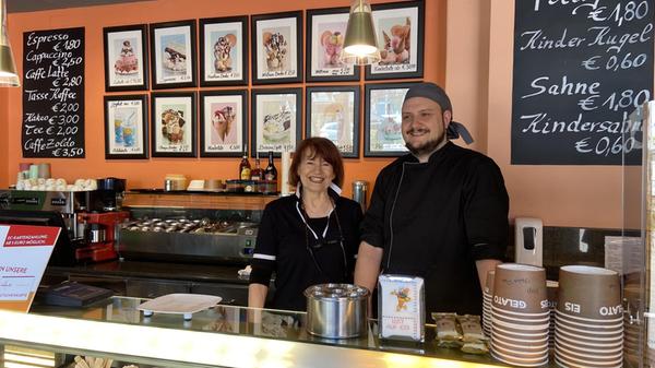 Motiv: Eisdiele Campo-Eis in der Schnieglinger Str