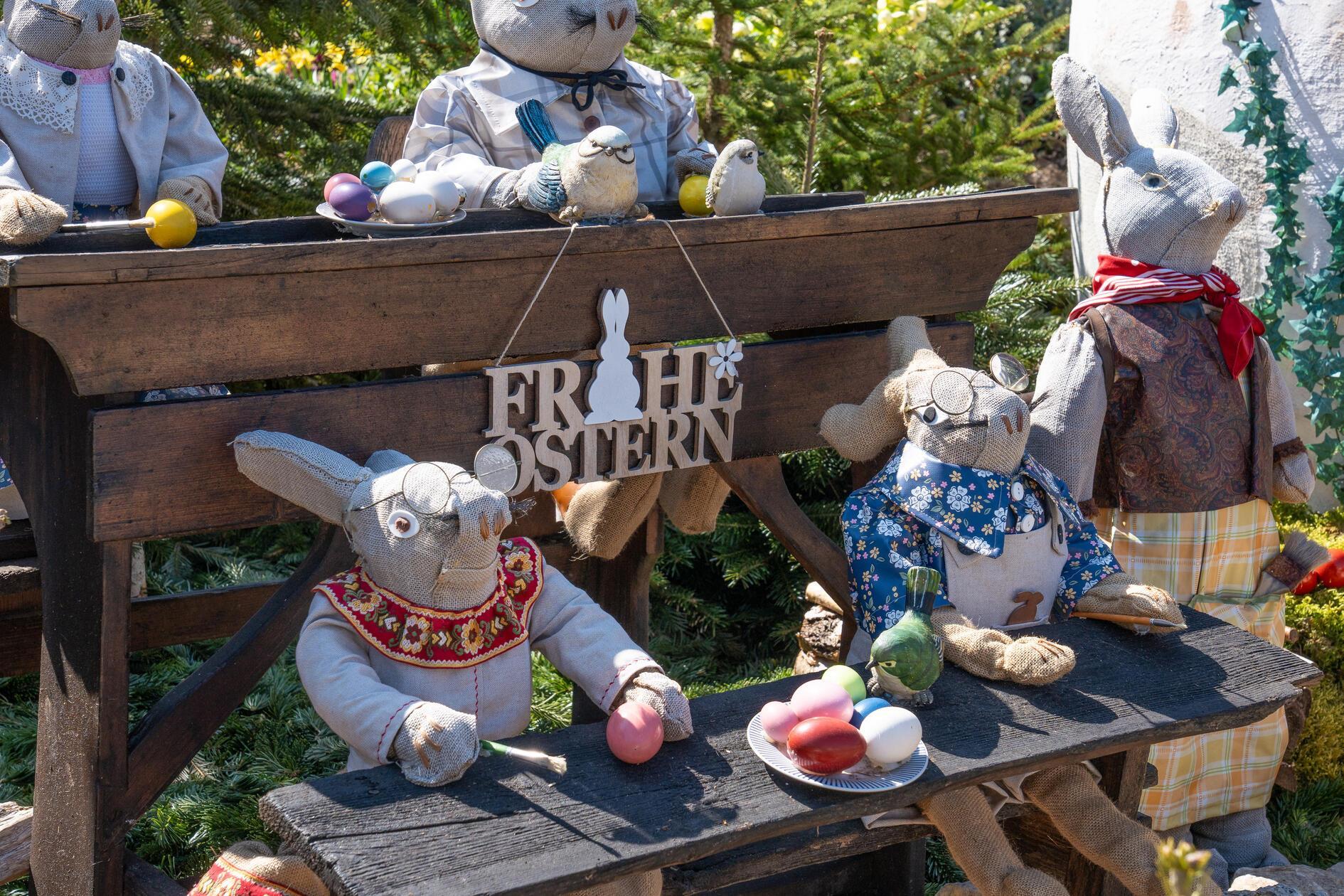 An Ostermontag und Ostersonntag gibt es außerdem ein Standkonzert des Männer- und Posaunenchors.