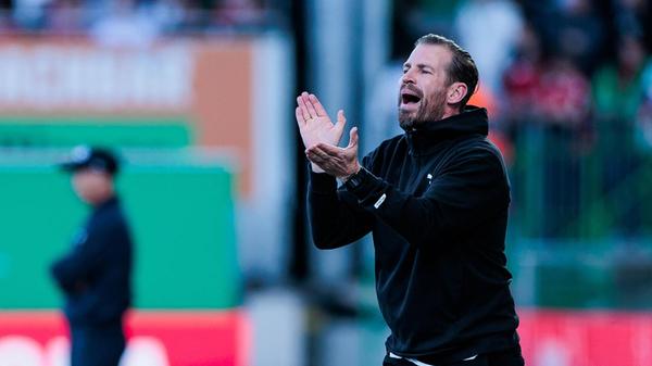 Kleeblatt-Coach Jan Siewert kann mit dem Auftritt seiner Mannschaft bis dato zufrieden sein.