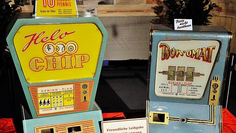 Ein echtes Highlight im Nostalgiepark sind auch die alten Spielautomaten.