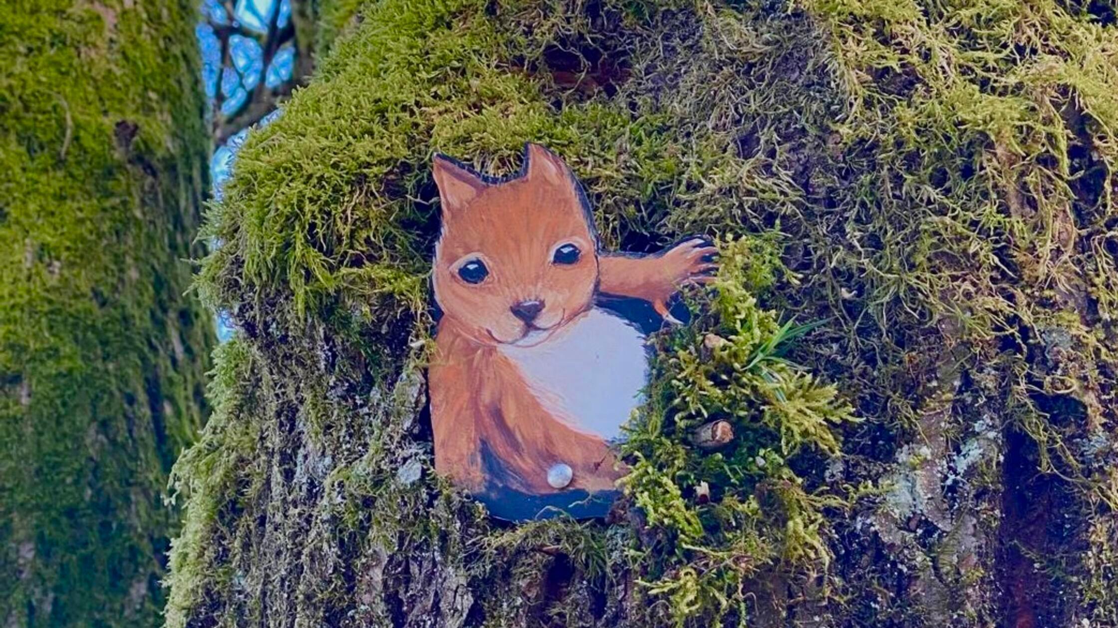 Überall entlang des Fuchsaurundwegs gibt es nun kl