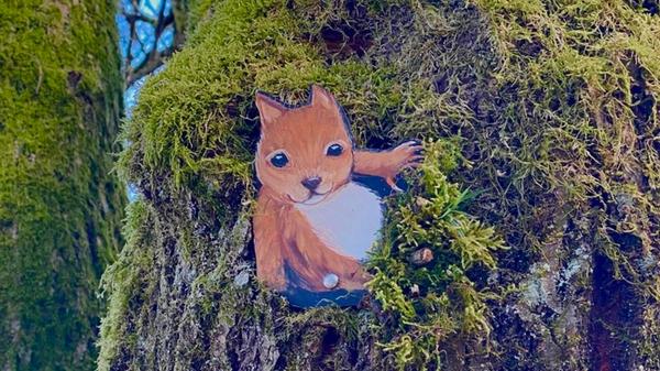 Überall entlang des Fuchsaurundwegs gibt es nun kl