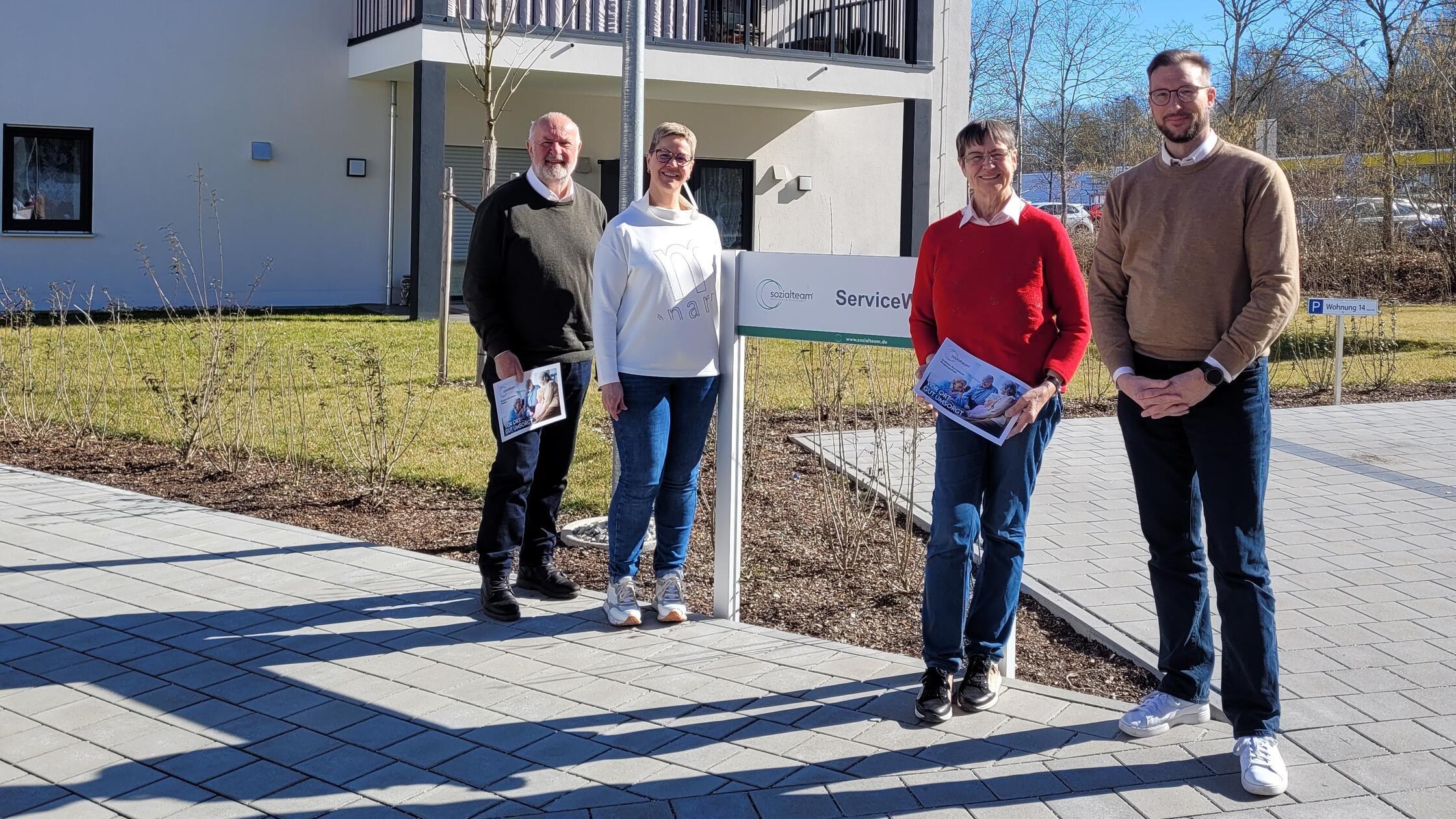 Senioren-Servicehäuser bieten modernen Wohnkomfort: Bezirksrätin Heidi ...