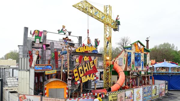 Diese vermeintliche Baustelle ist aktuell tatsächlich noch eine richtige Baustelle. Ab Karsamstag lockt sie junge und alte Besucher an.