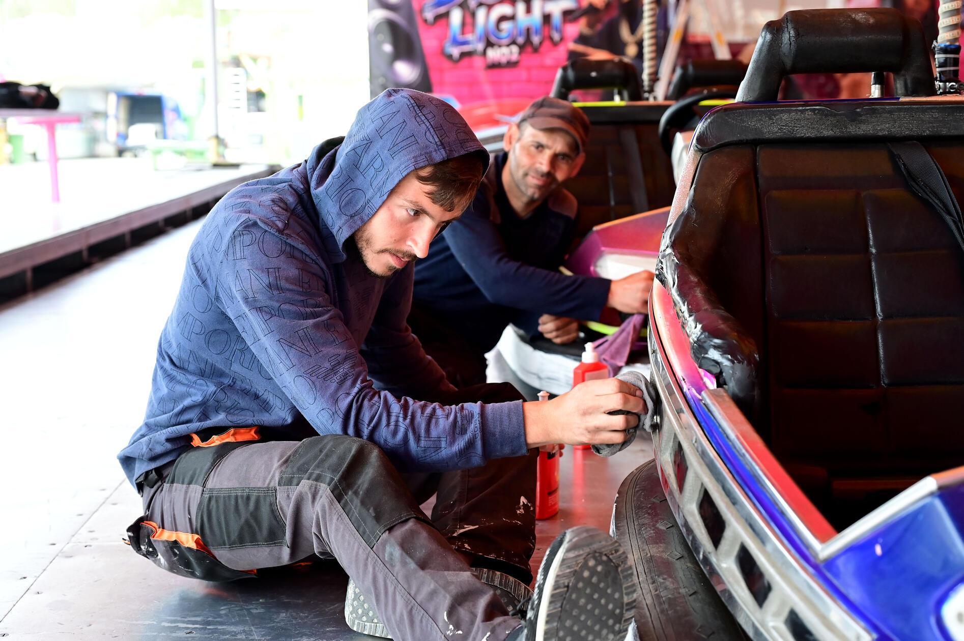 Noch gilt es, den letzten Schliff anzulegen...