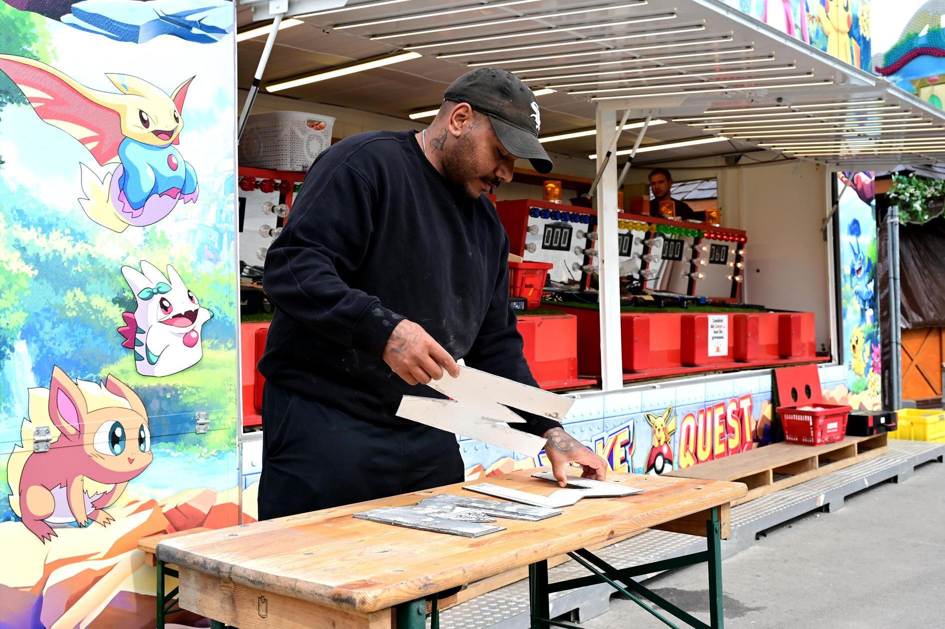 Camron legt letzte Hand an "Fang die Maus".