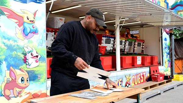 Camron legt letzte Hand an "Fang die Maus".