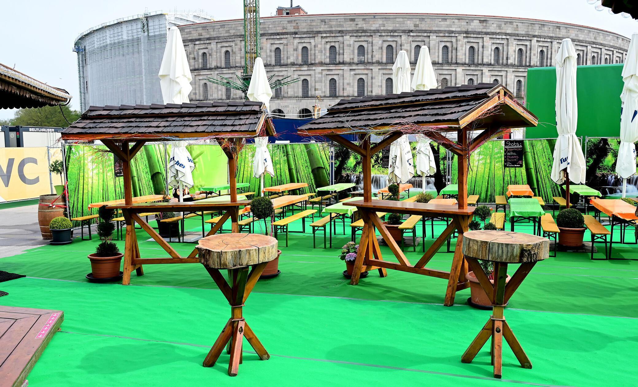 Bei hoffentlich gutem Wetter dürfen sich die Gäste verwöhnen lassen.