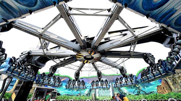 Hier geht es bald ab: Der "Predator" wird für seine erste Fahrt aufpoliert.