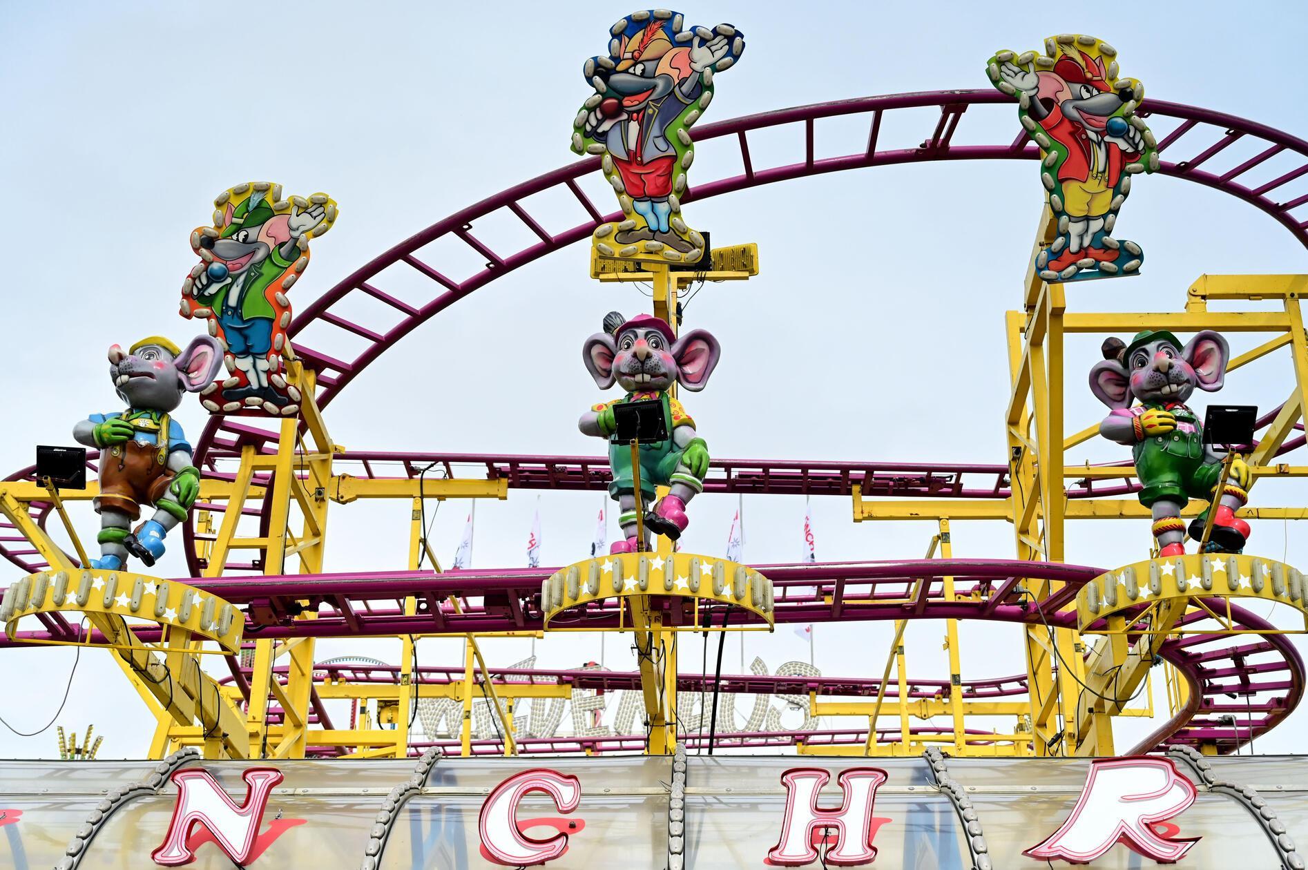 Die "Wilde Maus" zählt zu den Klassikern in Nürnberg.