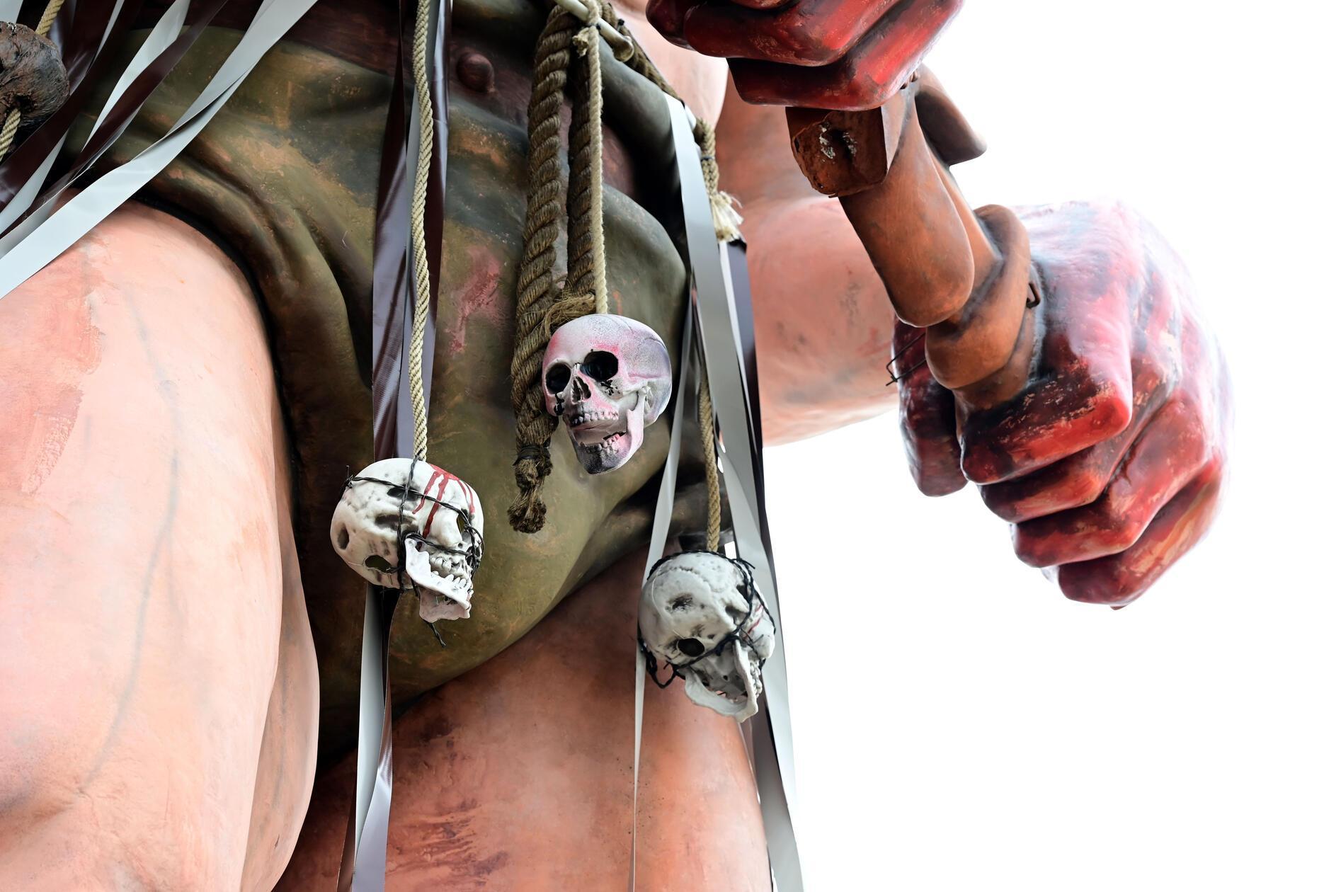 In der Geisterbahn "Spuk" möchten sich die Besucher so richtig schön erschrecken lassen.