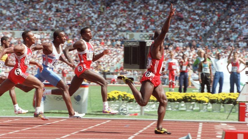 Zu früh gejubelt - Ben Johnson wurde damals des Dopings überführt Zu früh gejubelt - Ben Johnson wurde damals des Dopings überführt
