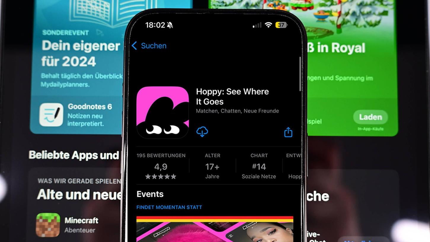 Ein neuer Star in den App-Charts: Hoppy, die neue Dating-App im TikTok-Stil. Was soll Hoppy besser machen, als Tinder und Co.? Ein neuer Star in den App-Charts: Hoppy, die neue Dating-App im TikTok-Stil. Was soll Hoppy besser machen, als Tinder und Co.?