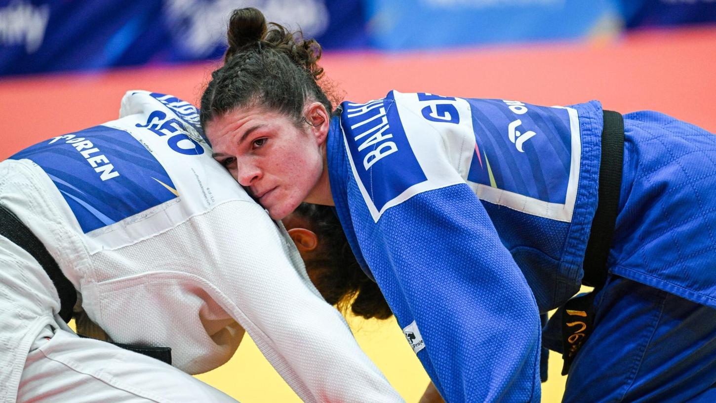 Seija Ballhaus (r.) erkämpfte bei der Judo-EM die Goldmedaille. Seija Ballhaus (r.) erkämpfte bei der Judo-EM die Goldmedaille.