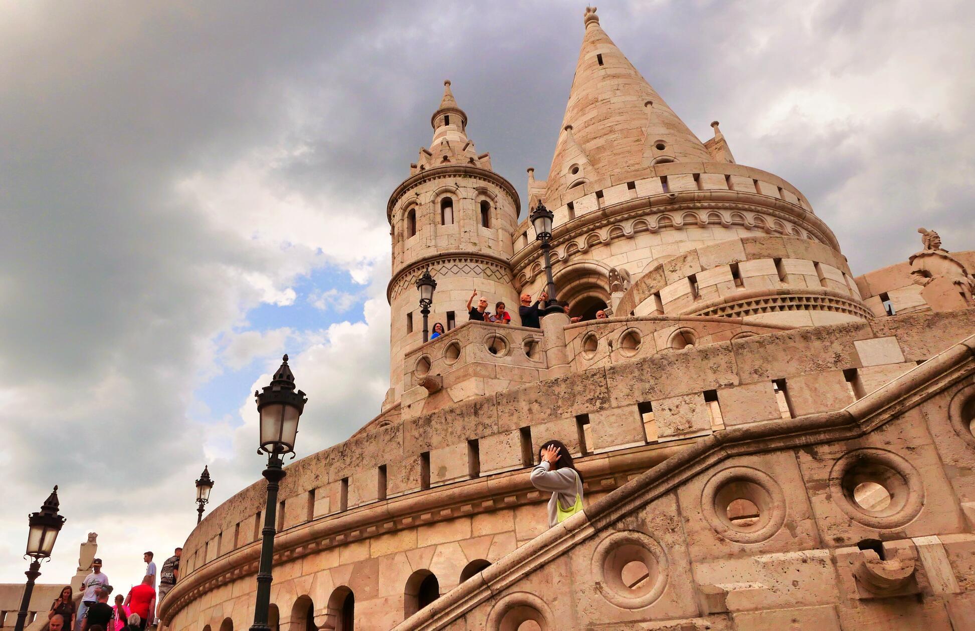 Die Fischerbastei in Buda.