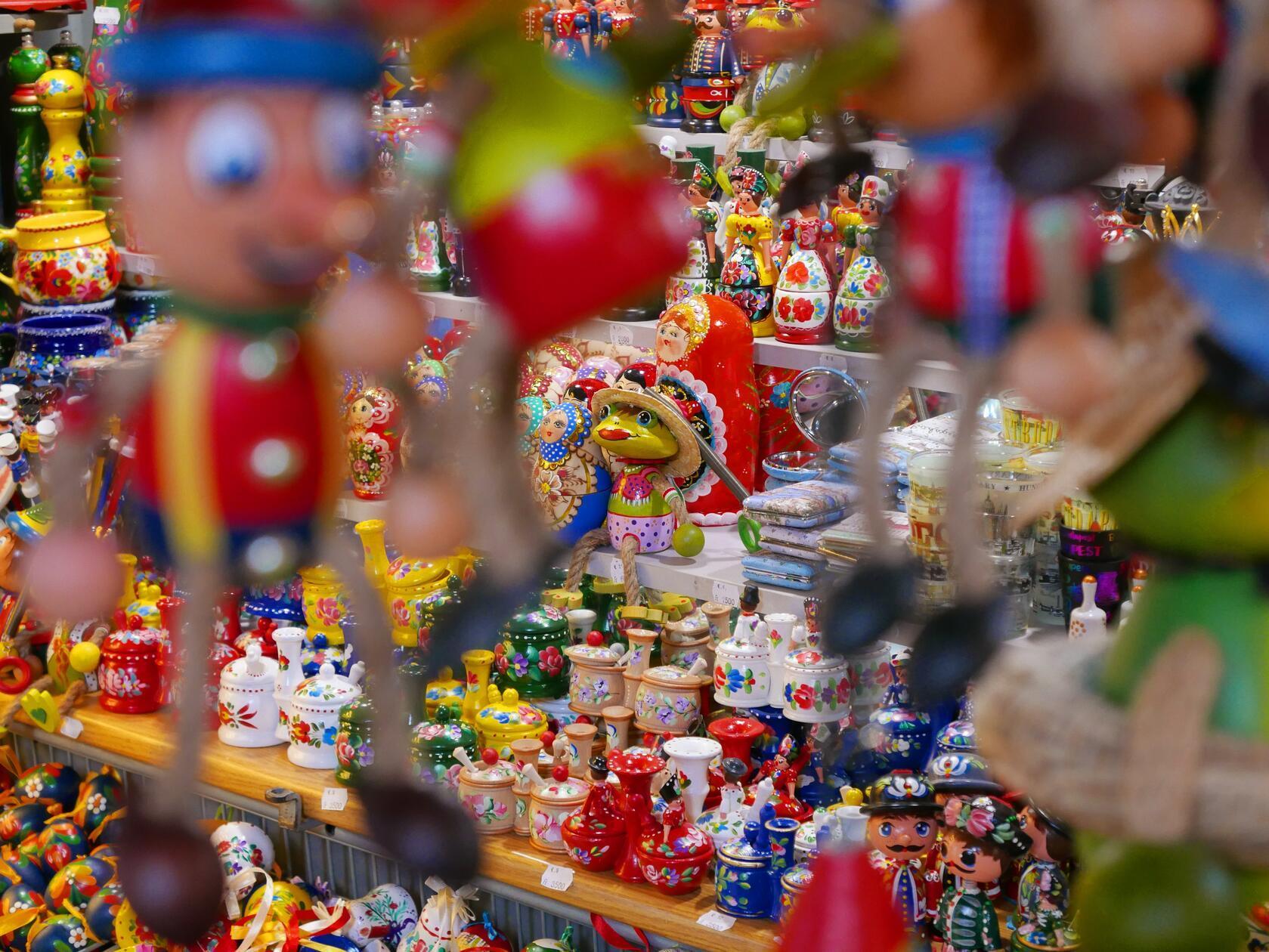 Große Teile des Angebots richten sich leider an die vielen Touristen.