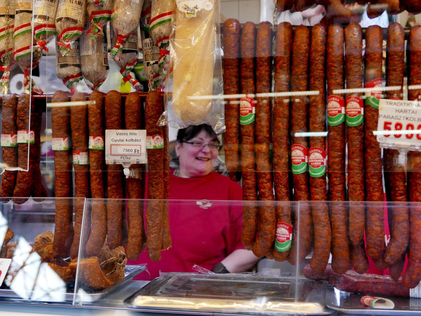Aber eine Wurst aus Ungarn kann man natürlich immer mitbringen.