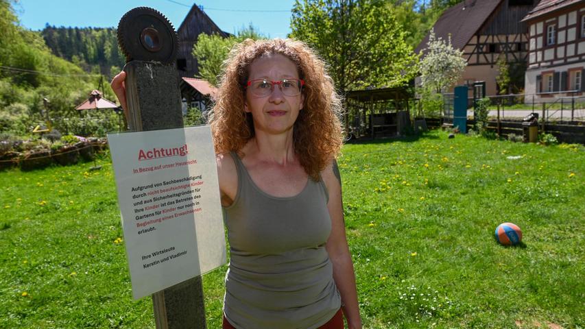 Zerstörungen im Garten durch Kinder: Gasthof in Fränkischer Schweiz zieht nun Konsequenzen Zerstörungen im Garten durch Kinder: Gasthof in Fränkischer Schweiz zieht nun Konsequenzen