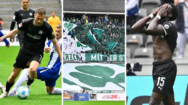 Spätestens angesichts des 5:0-Kantersiegs von Konkurrent Münster am Freitag in Magdeburg steht das Kleeblatt in Berlin unter Zugzwang: Bei Anpfiff am Sonntagmittag trennen die Fürther nur noch drei Zähler vom Relegationsrang.