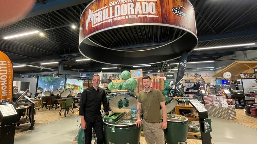 Armin Siemandel (links) und Mario Schuster vom Organisationsteam des Grilldorado in Bad Windsheim. Armin Siemandel (links) und Mario Schuster vom Organisationsteam des Grilldorado in Bad Windsheim.
