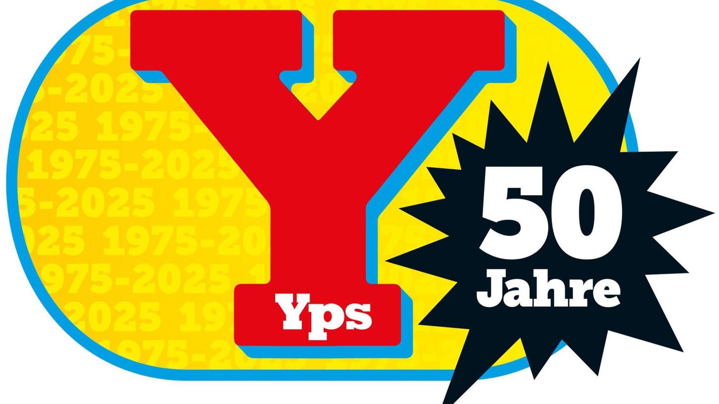 Mit Gimmick: „Yps“ wird 50. Mit Gimmick: „Yps“ wird 50.