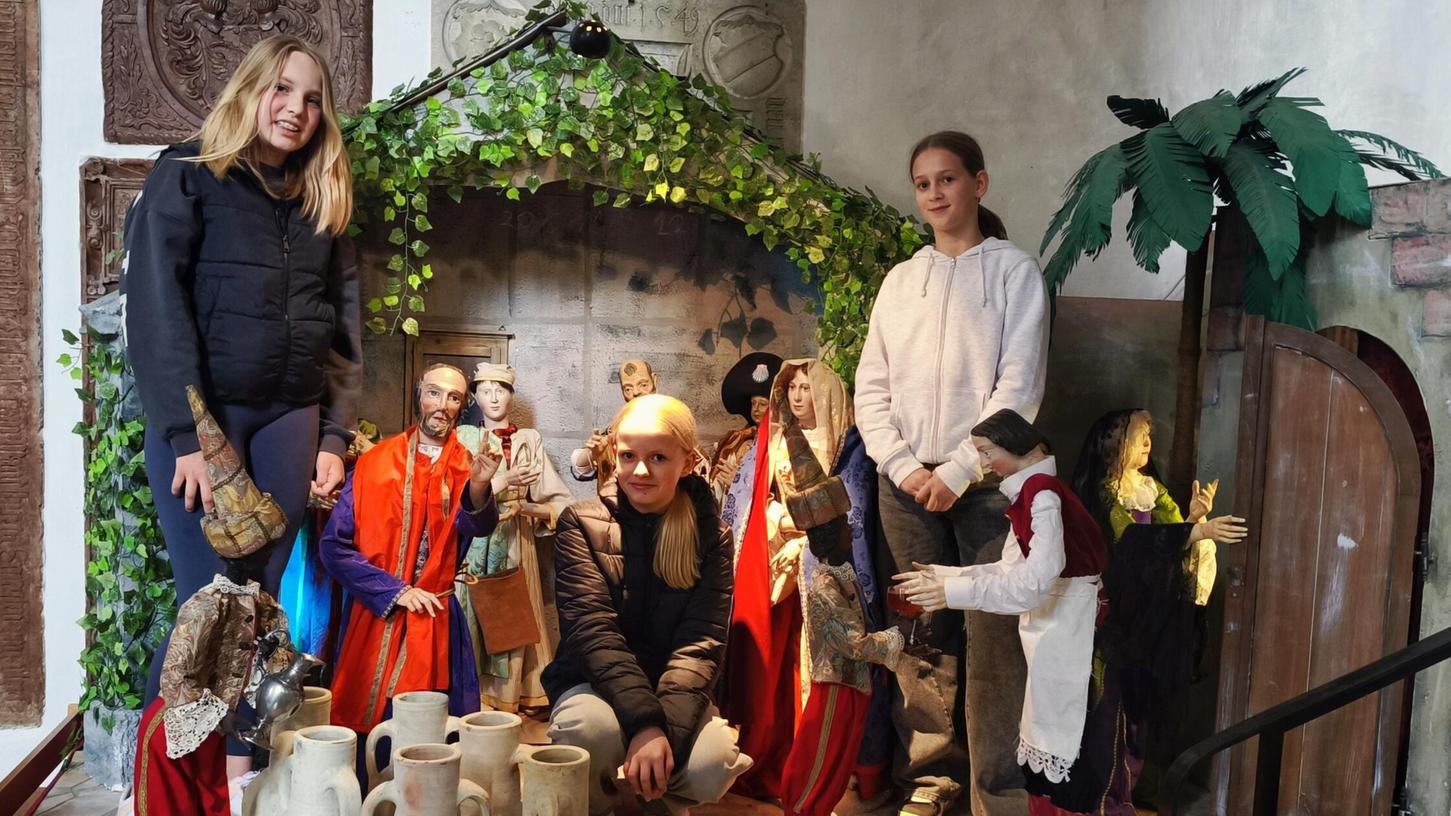 Die Hochzeit von Kana ist im Mai in der Münsterkrippe zu sehen. Die Hochzeit von Kana ist im Mai in der Münsterkrippe zu sehen.