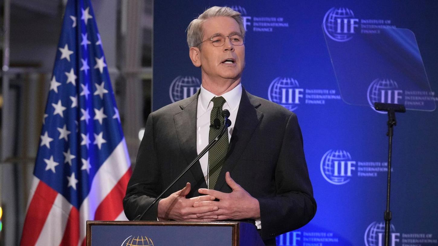 US-Finanzminister Bessent will in der Schweiz mit der chinesischen Seite verhandeln. (Archivbild) US-Finanzminister Bessent will in der Schweiz mit der chinesischen Seite verhandeln. (Archivbild)