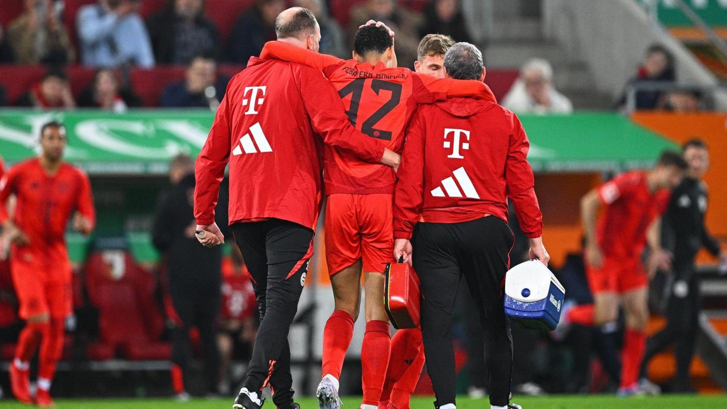 Jamal Musiala arbeitet am Comeback. Jamal Musiala arbeitet am Comeback.