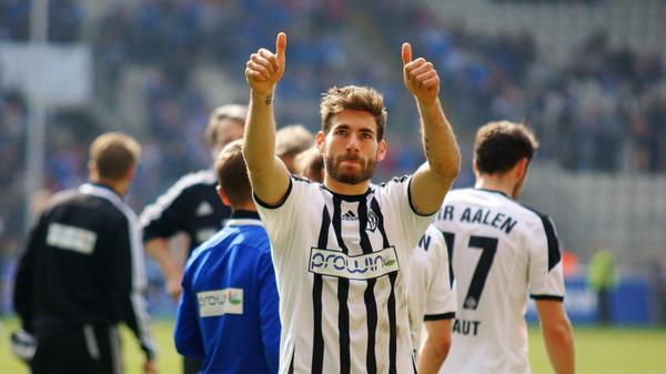 Auch in der darauffolgenden Saison spielt Valentini eine gewichtige Rolle in Aalen und sorgt dafür, dass der Verein für Rasenspiele nichts mit dem Abstiegskampf zu tun hat.