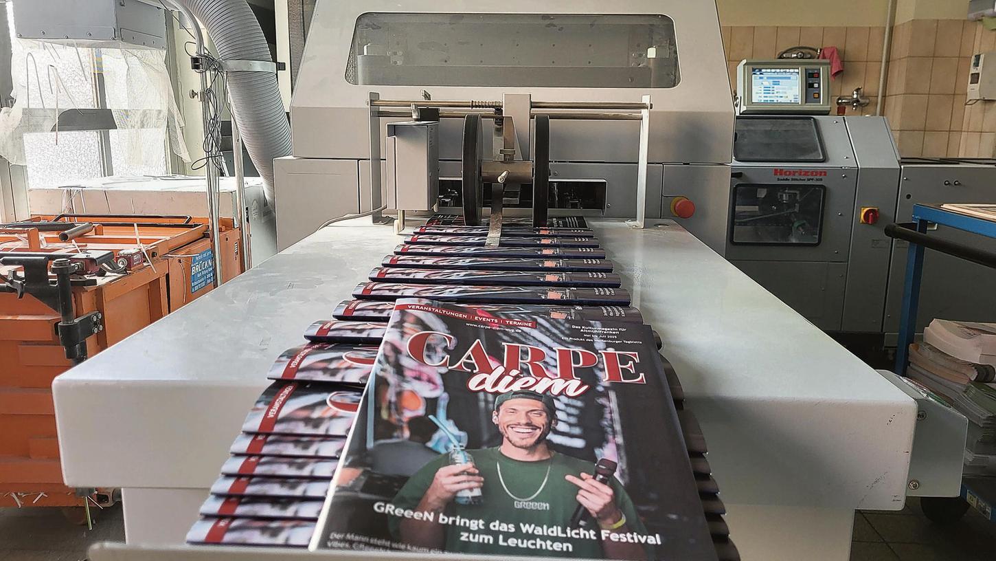 Ein Heft für den Sommer: Die zweite Ausgabe des Carpe diem Kulturmagazins 2025 ist frisch gedruckt und präsentiert Veranstaltungen im Landkreis zwischen Mai und Anfang August. Ein Heft für den Sommer: Die zweite Ausgabe des Carpe diem Kulturmagazins 2025 ist frisch gedruckt und präsentiert Veranstaltungen im Landkreis zwischen Mai und Anfang August.